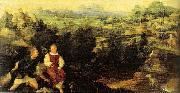 Jan van Scorel, Landschaft mit Tobias und dem Engel
